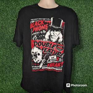 Universal Studios Halloween Horror Nights 2022 BLUMHOUSE Shirt 2XL